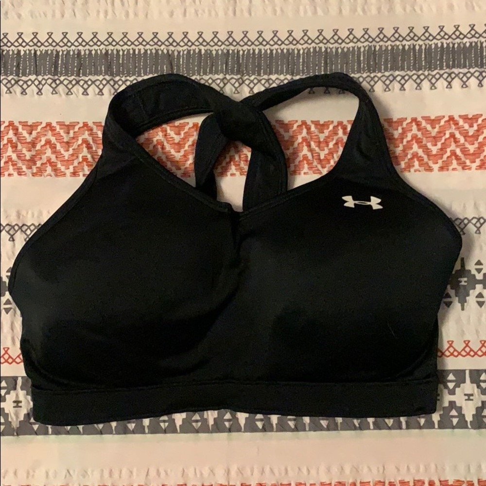 Under Armor black sports  bra